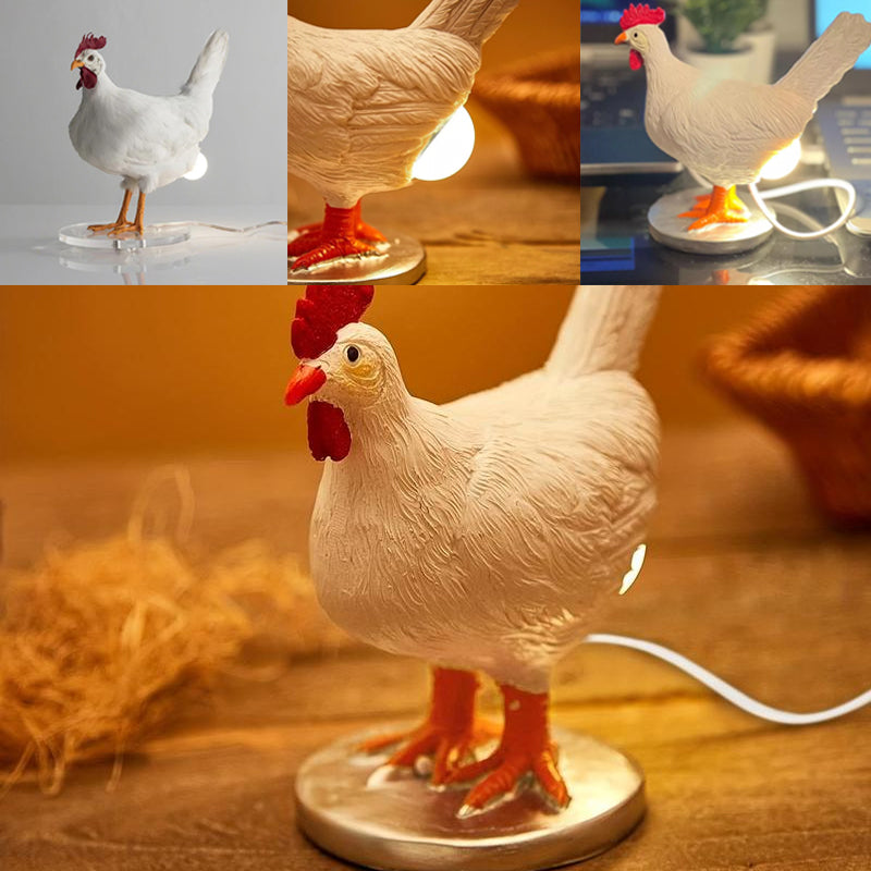 Creative Chicken and Duck Shape Table Lamp