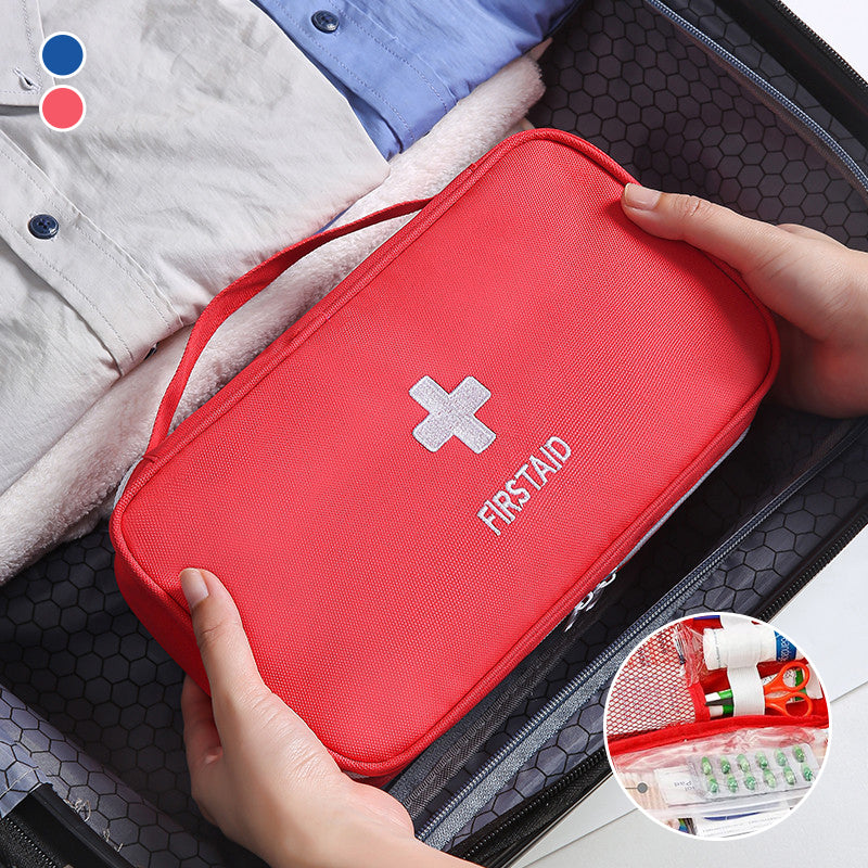 Medical Storage Bag for First Aid Supplies - Waterproof Oxford Fabric, Compact Design