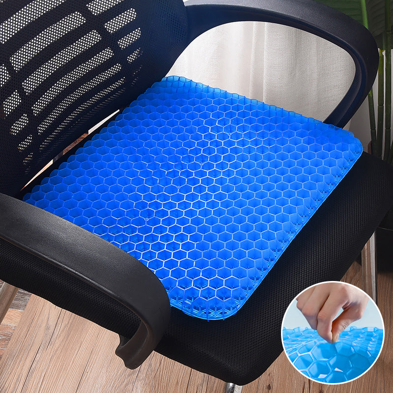 Honeycomb Gel Seat Cushion with Cooling Cover