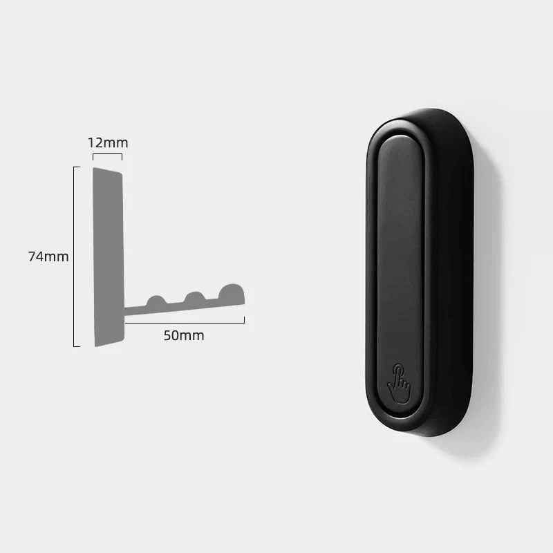 Folding Metal Wall Hooks for Coats and Bags