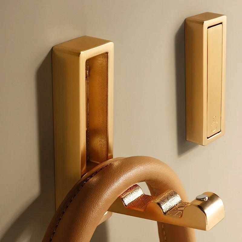 Folding Metal Wall Hooks for Coats and Bags