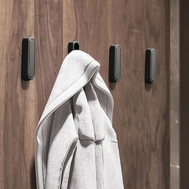 Folding Metal Wall Hooks for Coats and Bags