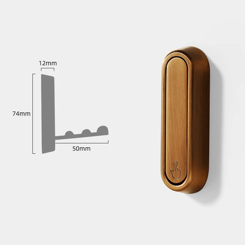 Folding Metal Wall Hooks for Coats and Bags