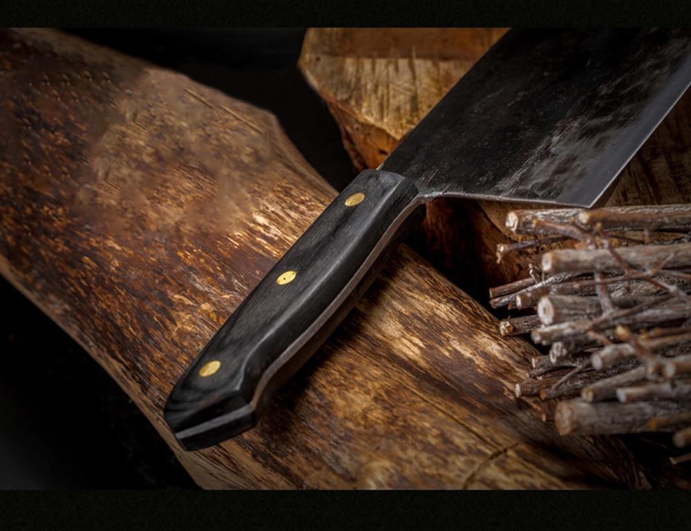 Serbian Chef's Knife for Precision Cutting and Versatile Chopping