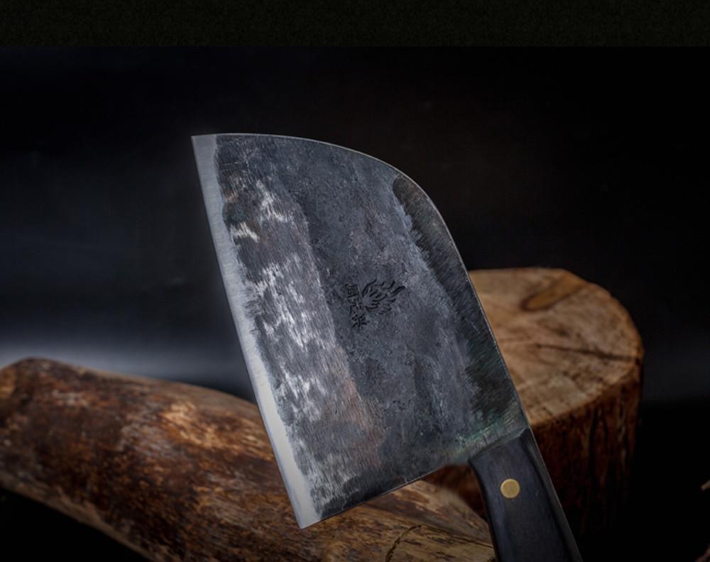 Serbian Chef's Knife for Precision Cutting and Versatile Chopping