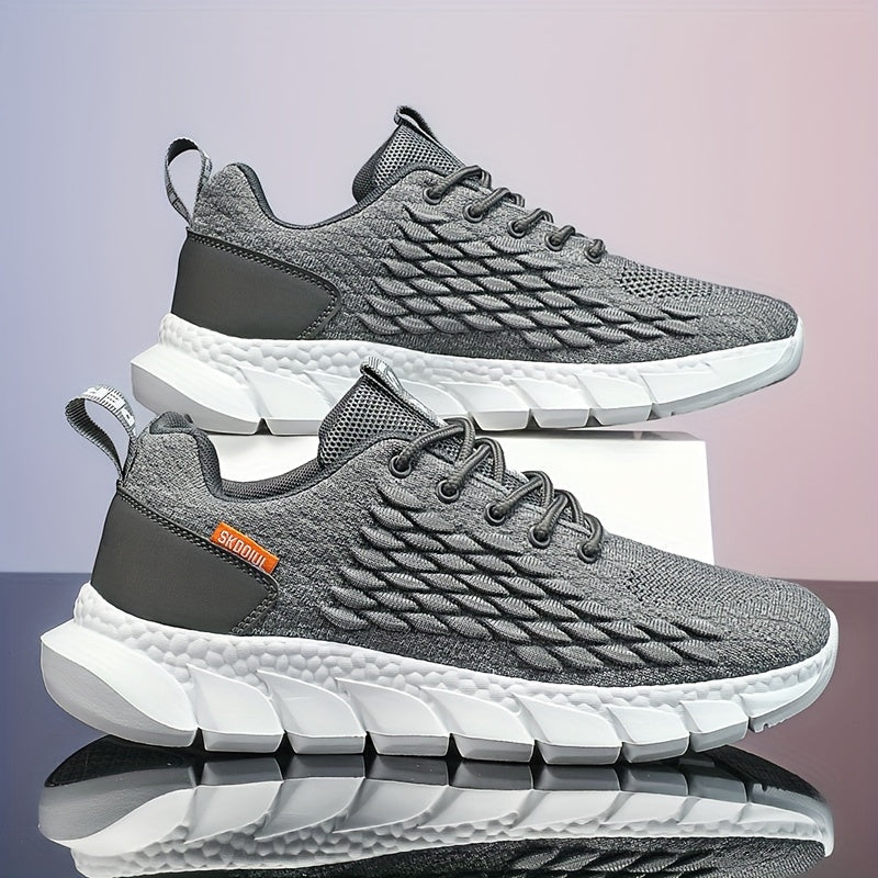 Lightweight Breathable Running Sneakers with Stable Support
