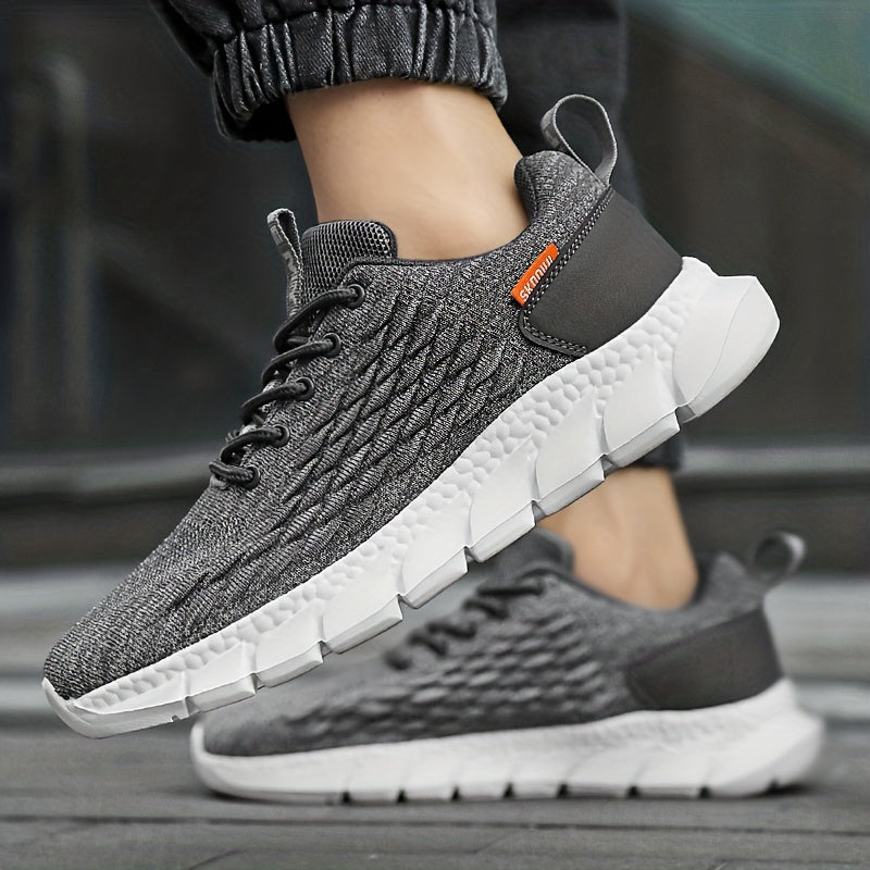 Lightweight Breathable Running Sneakers with Stable Support