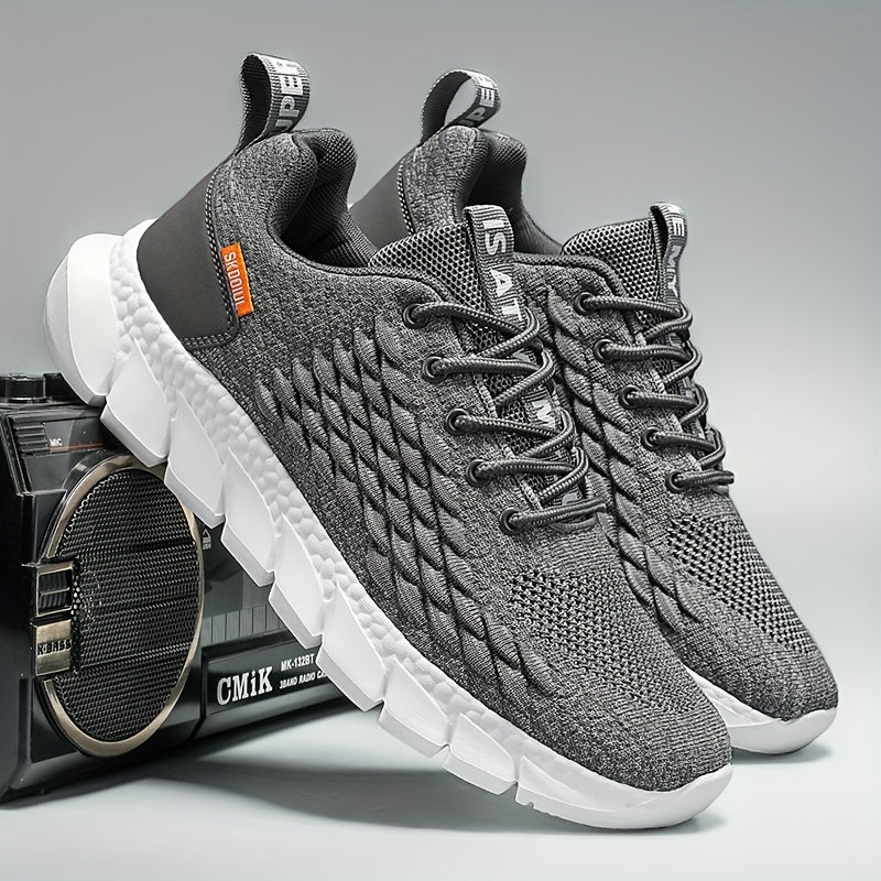 Lightweight Breathable Running Sneakers with Stable Support
