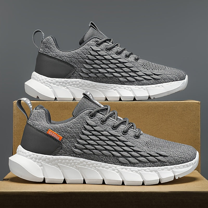 Lightweight Breathable Running Sneakers with Stable Support