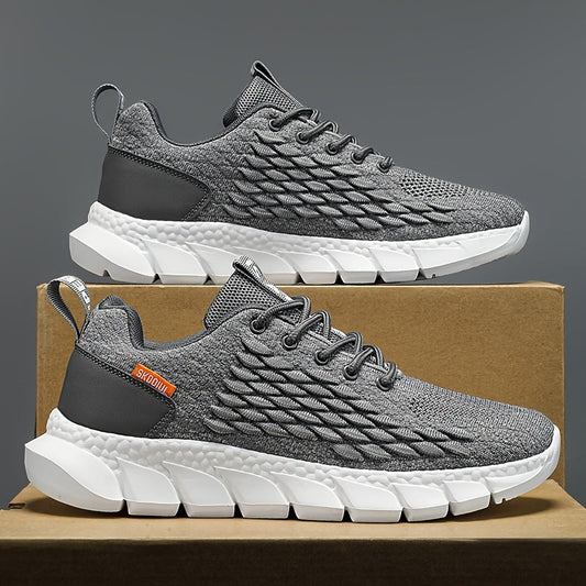 Lightweight Breathable Running Sneakers with Stable Support