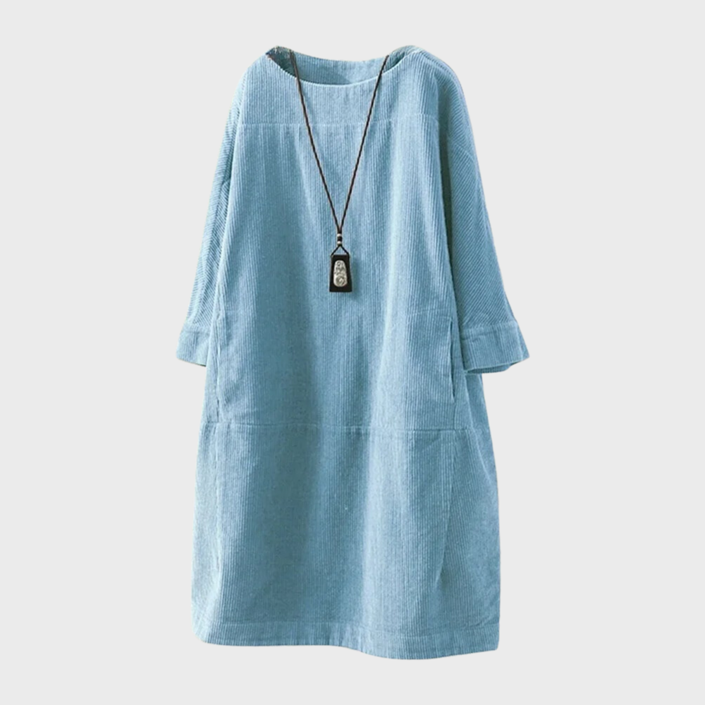 Elegant Velvet Dress for Women - Flattering Fit and Soft Texture