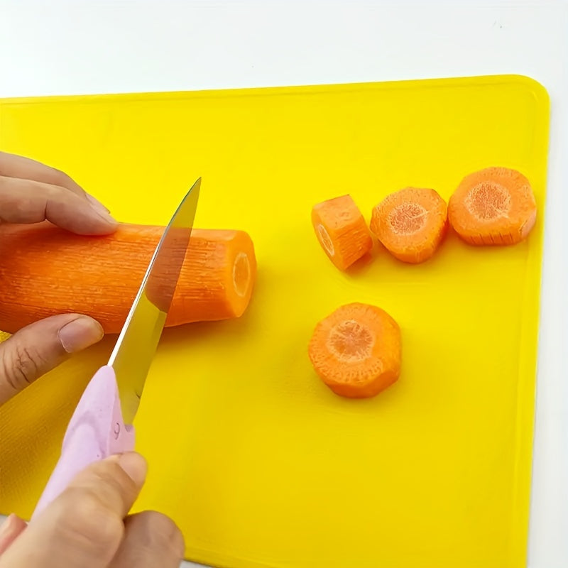 Colorful Plastic Cutting Board for Fruits and Vegetables