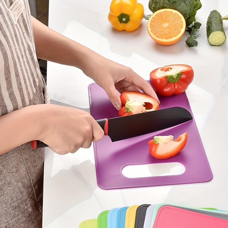 Colorful Plastic Cutting Board for Fruits and Vegetables