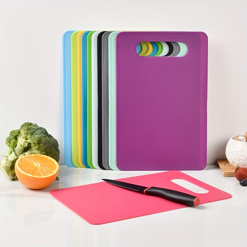 Colorful Plastic Cutting Board for Fruits and Vegetables