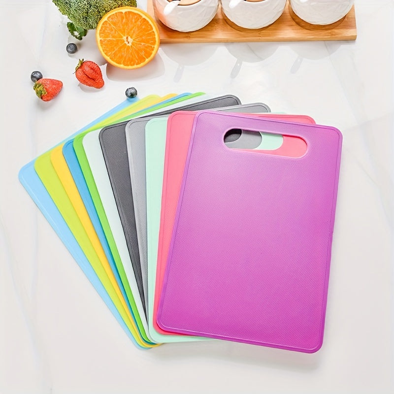 Colorful Plastic Cutting Board for Fruits and Vegetables