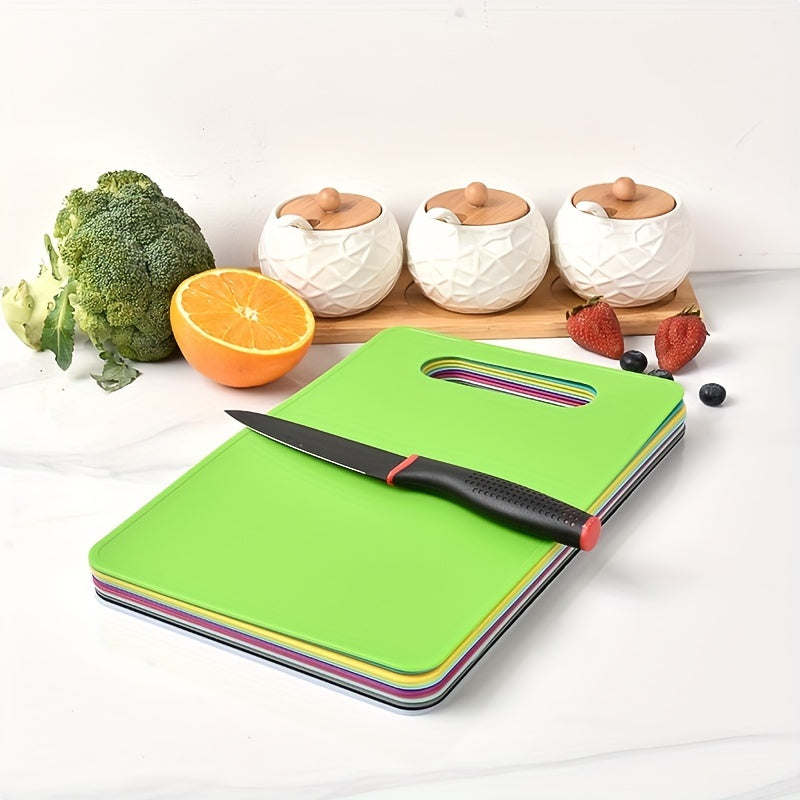 Colorful Plastic Cutting Board for Fruits and Vegetables