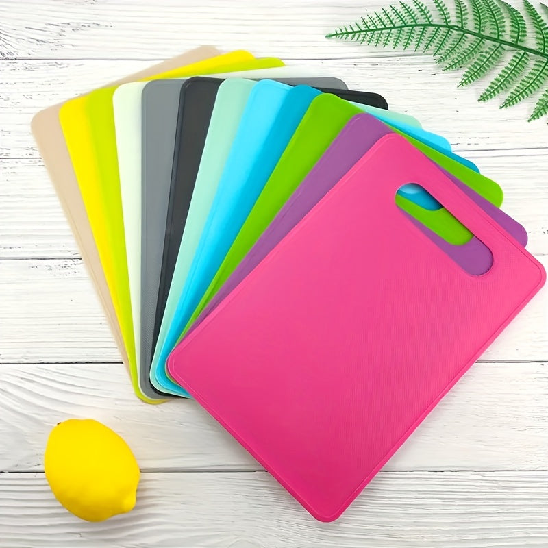 Colorful Plastic Cutting Board for Fruits and Vegetables