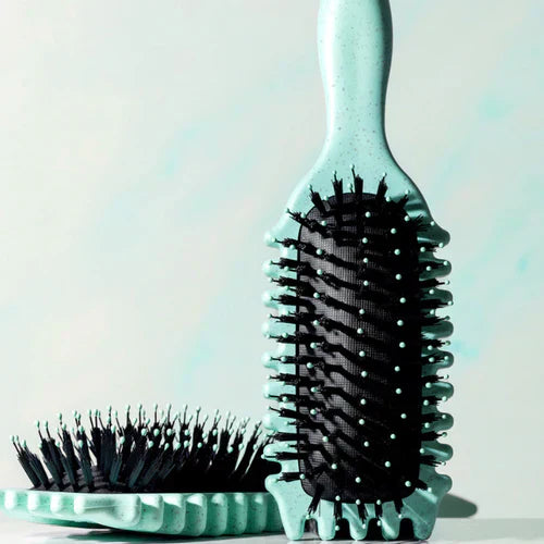 3-in-1 Frizz Control Hair Brush for Curly and Wavy Hair