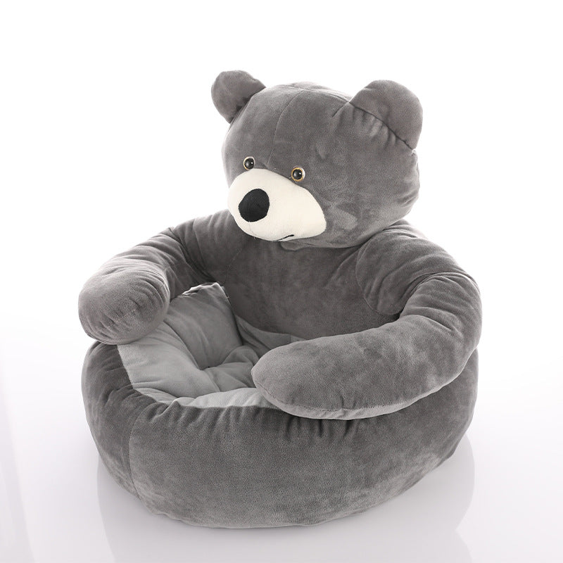 Detachable Bear Cat Bed with Cozy Kerseymere and PP Cotton