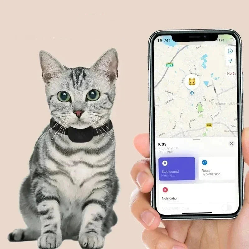 Anti-Tracking Collar for Small Pets with Apple's Find My Network