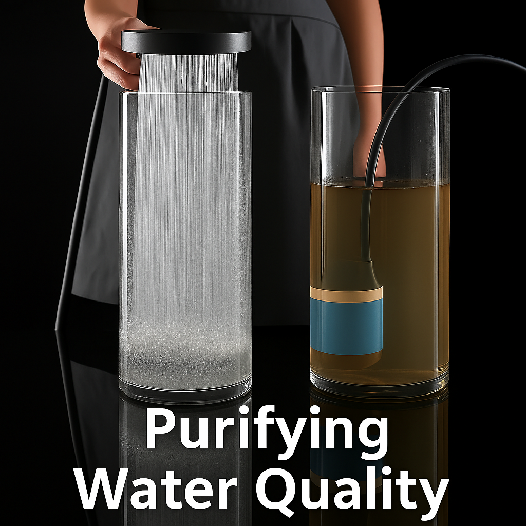 High Pressure Shower Head with Turbo Boost and Filtration