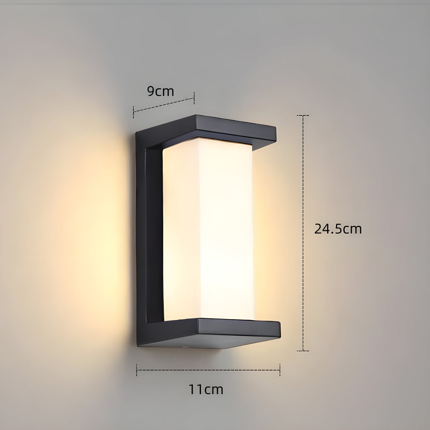LED Waterproof Outdoor Motion Sensor Wall Light