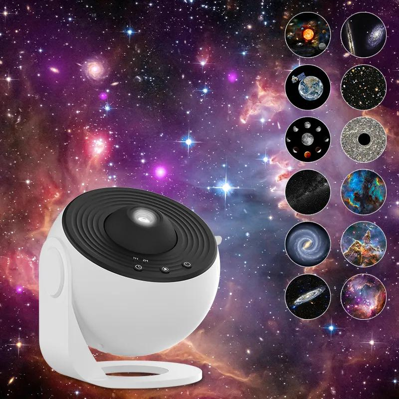 Cosmic Galaxy Projector Lamp with Remote Control