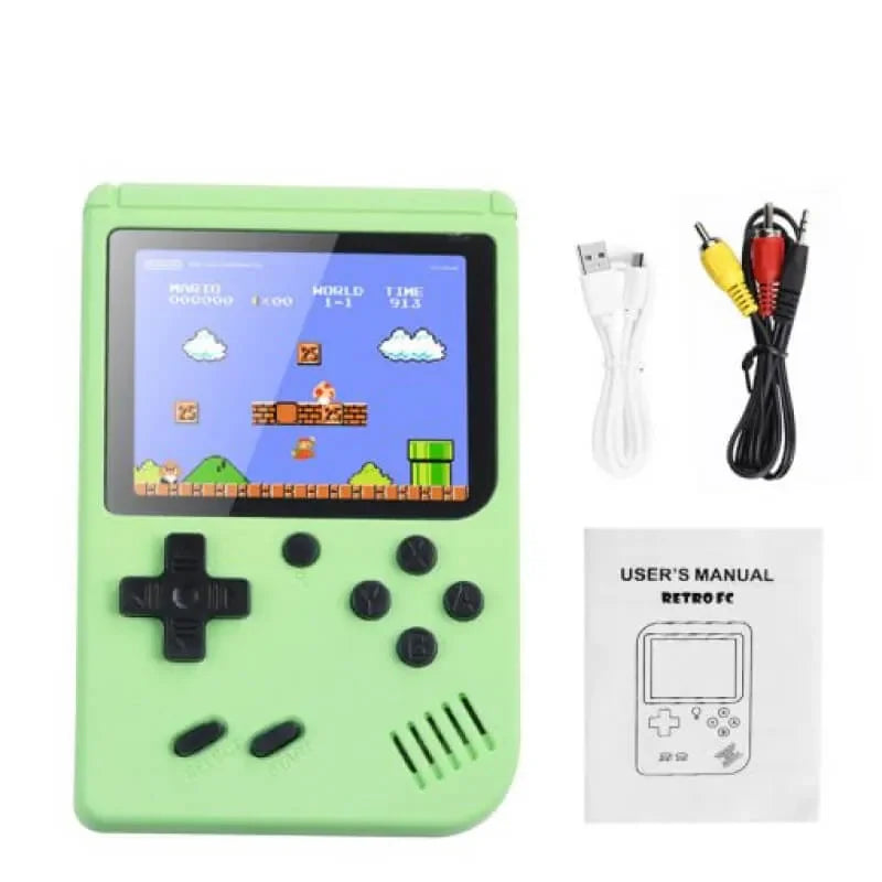 Portable Retro Gaming Console with 500 Classic Games for Kids