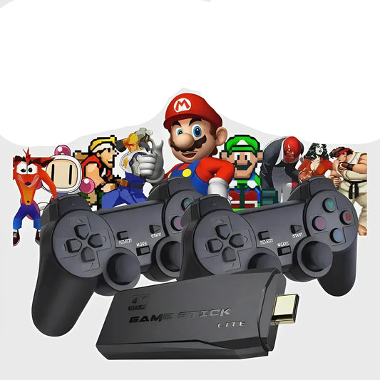 Retro Game Console with 20,000 Classic Games and 2 Controllers