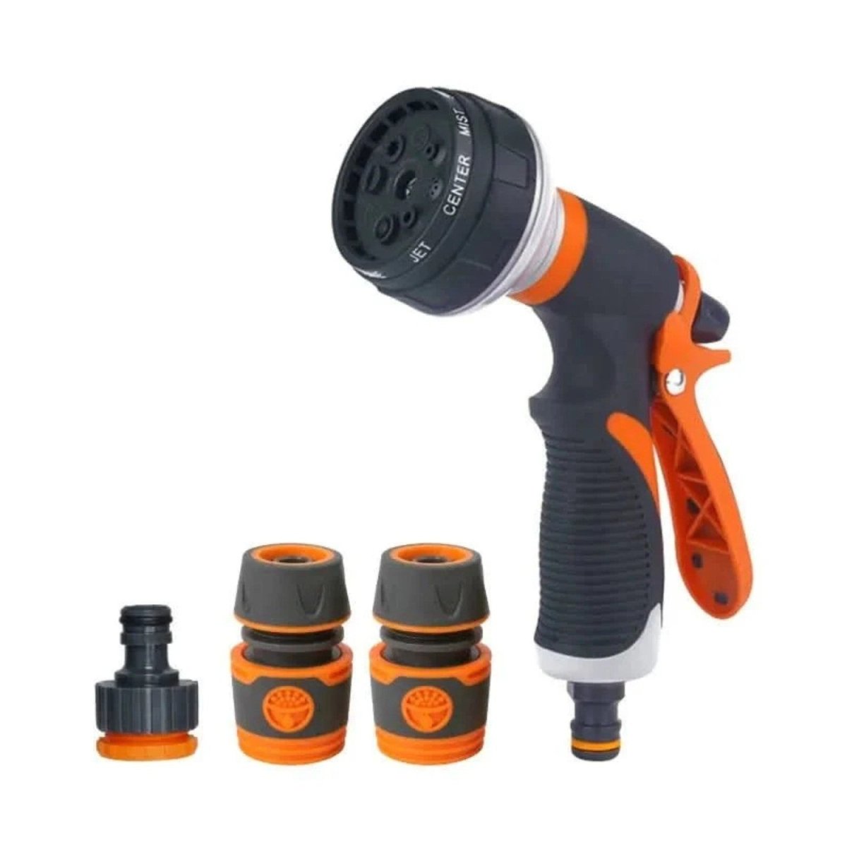 8-Mode Adjustable Garden Spray Gun with Ergonomic Design