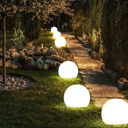 Rechargeable LED Garden Lamp with Color Changing Options