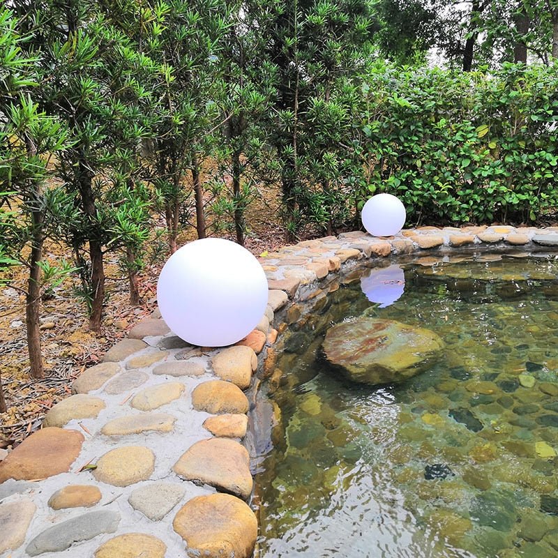 Rechargeable LED Garden Lamp with Color Changing Options