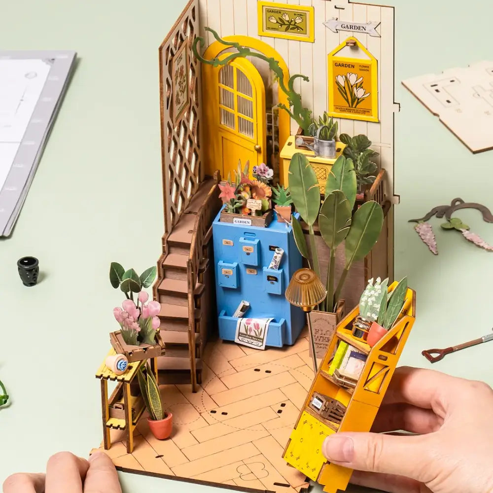 DIY Garden House Book Nook Kit