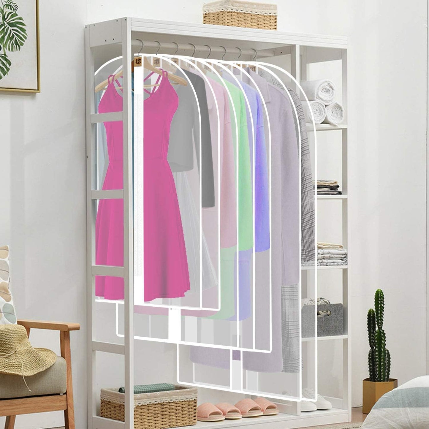 Extra-Long 71-Inch Garment Bag for Wedding Gowns and Formalwear