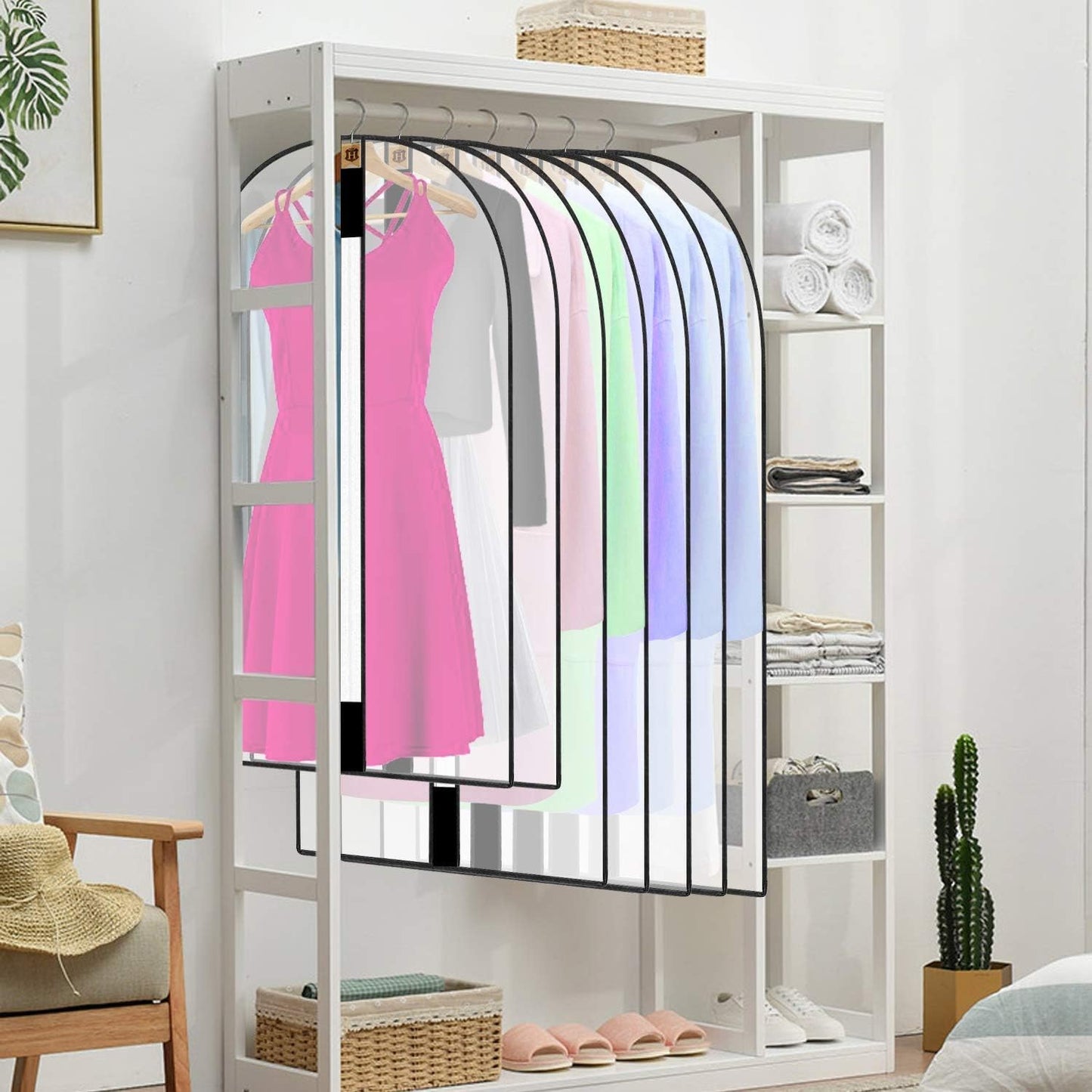 Extra-Long 71-Inch Garment Bag for Wedding Gowns and Formalwear