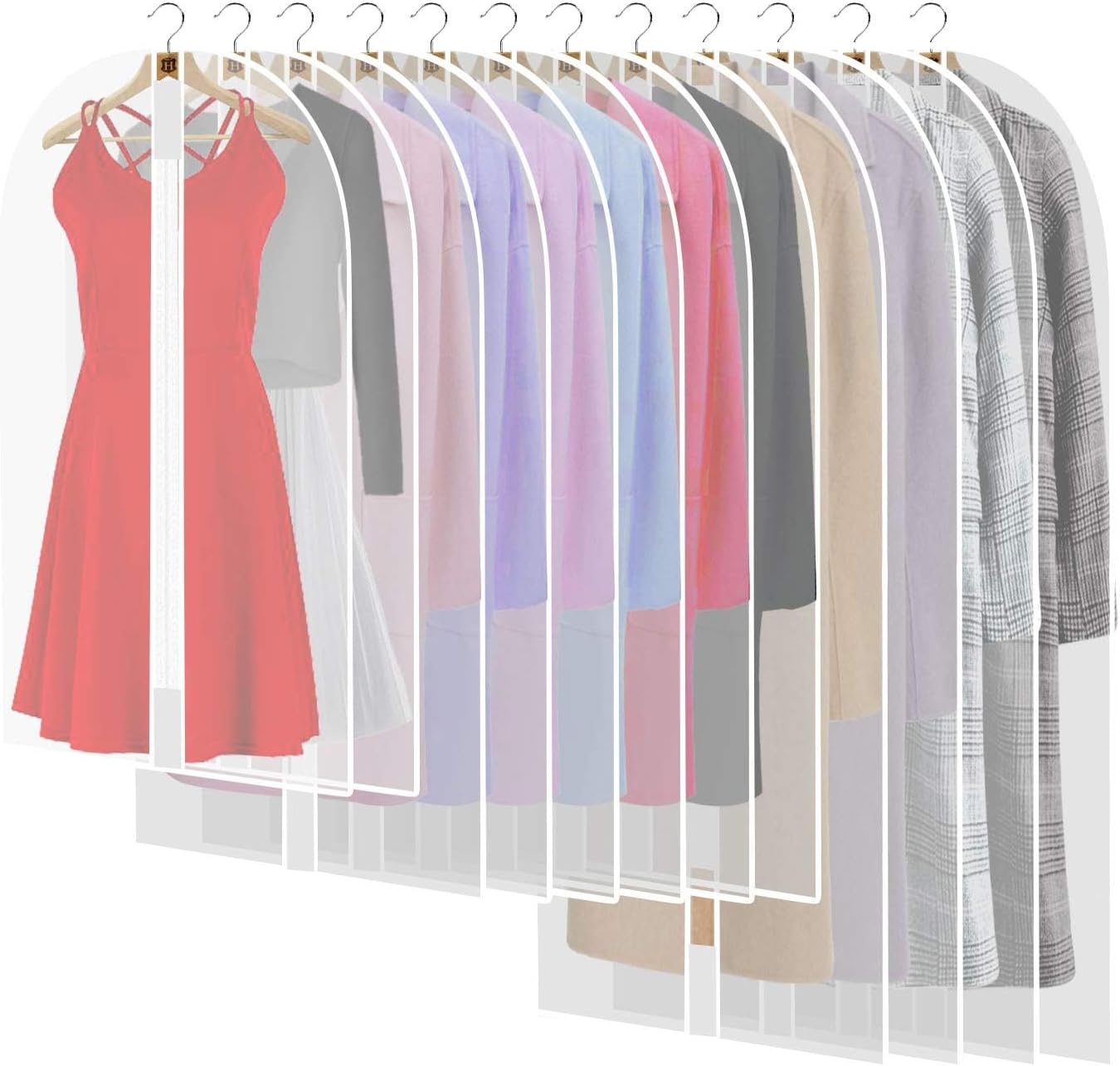 Extra-Long 71-Inch Garment Bag for Wedding Gowns and Formalwear
