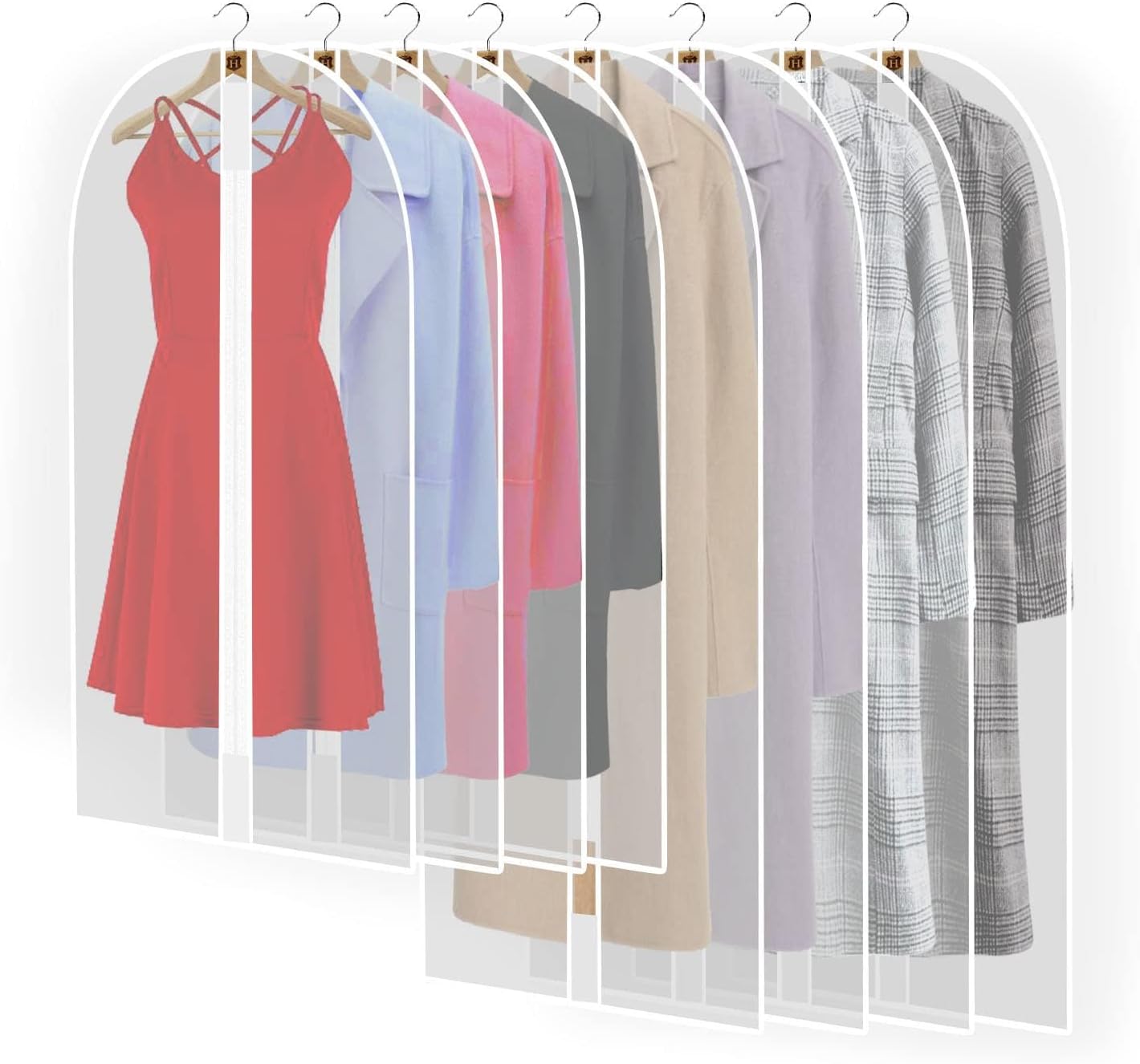 Extra-Long 71-Inch Garment Bag for Wedding Gowns and Formalwear