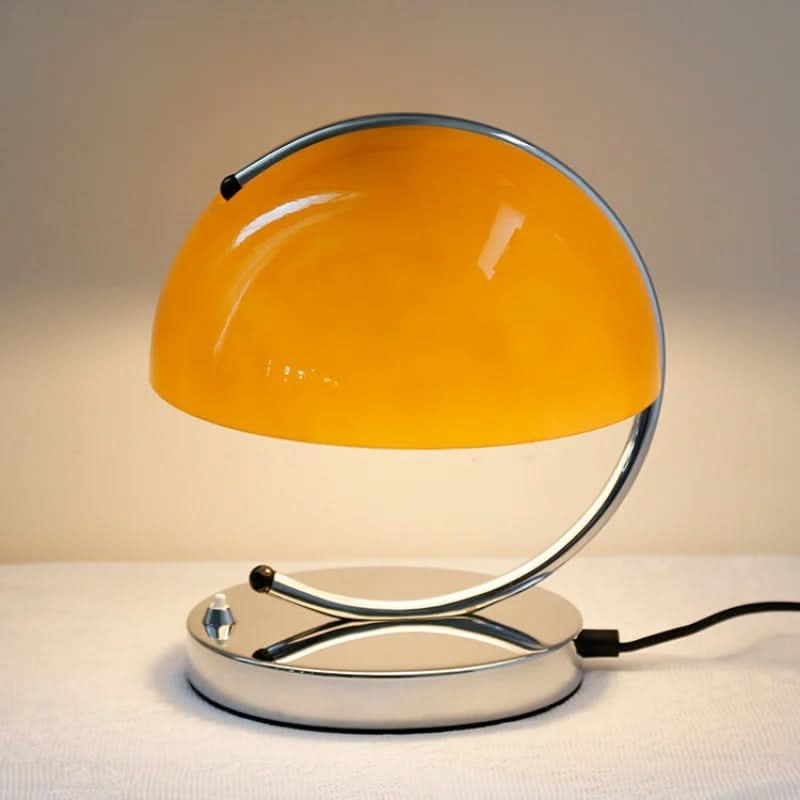 Mushroom Glass Table Lamp in Scandinavian Style