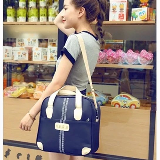2 in 1 Trolley Travel Bag with Boarding Bag Set