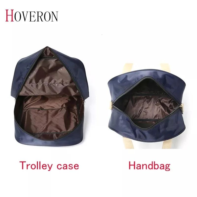 2 in 1 Trolley Travel Bag with Boarding Bag Set
