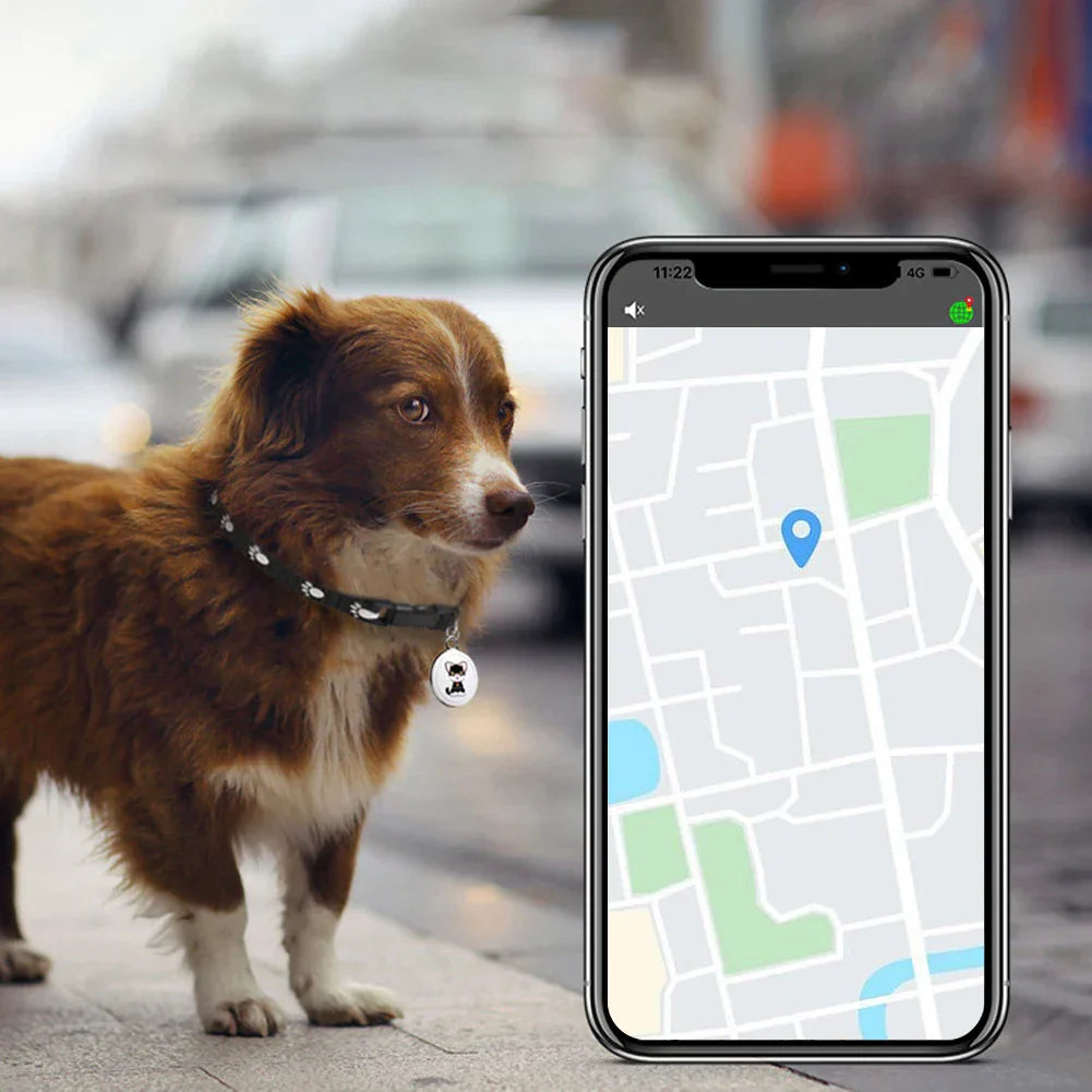 GPS Pet Tracker with Global Real-Time Location