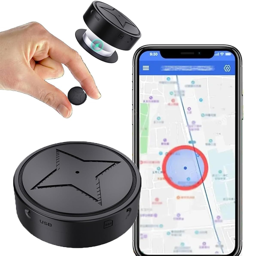 Magnetic GPS Tracker for Live Vehicle Monitoring