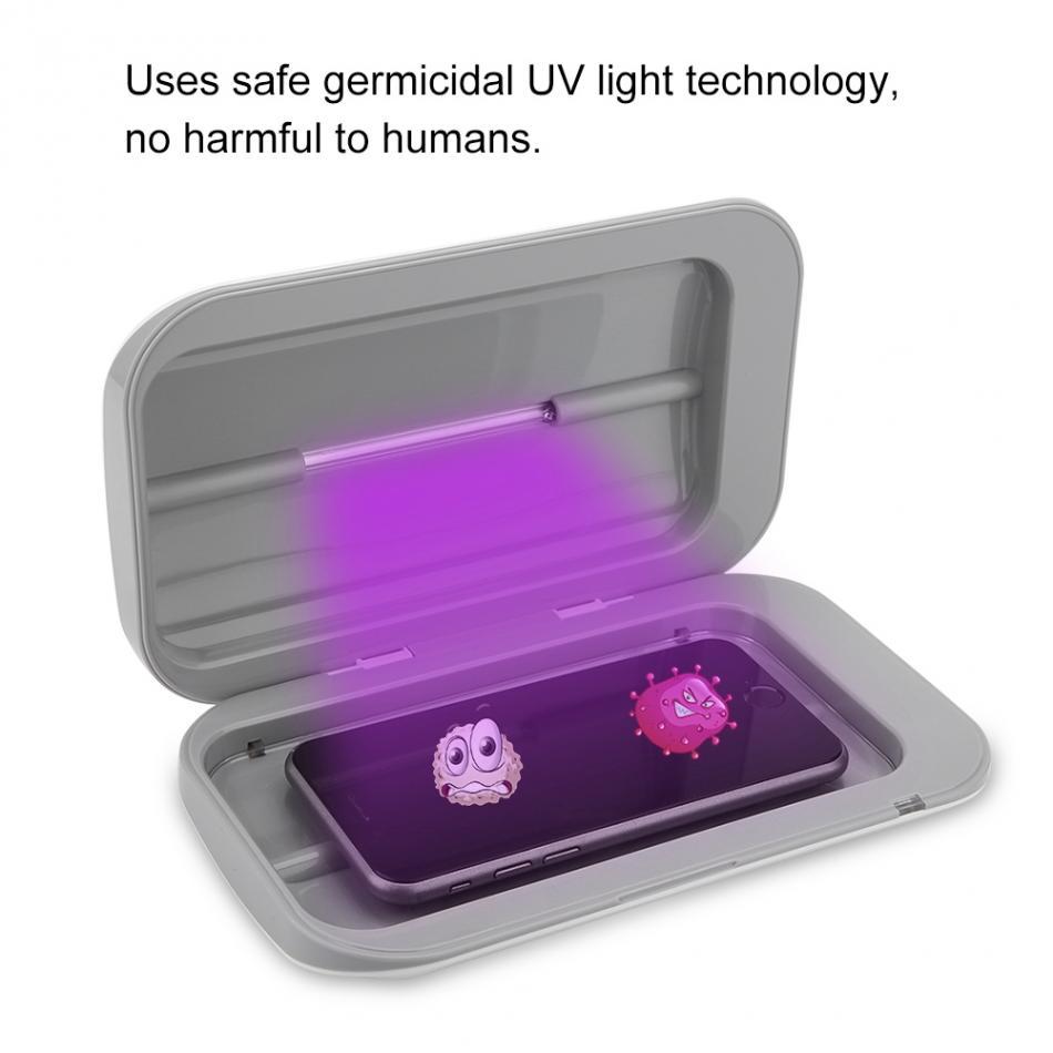 UV Phone Sanitizer with Fast 6-Minute Cleaning