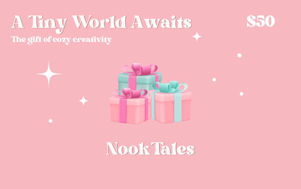 NookTales DIY Gift Card for Creative Kits