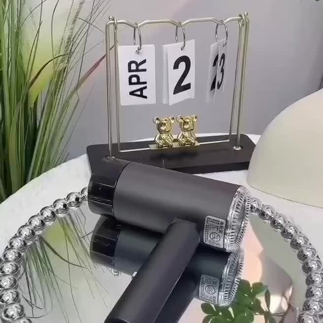 Compact 1400W Foldable Travel Hair Dryer with Concentrator Nozzle