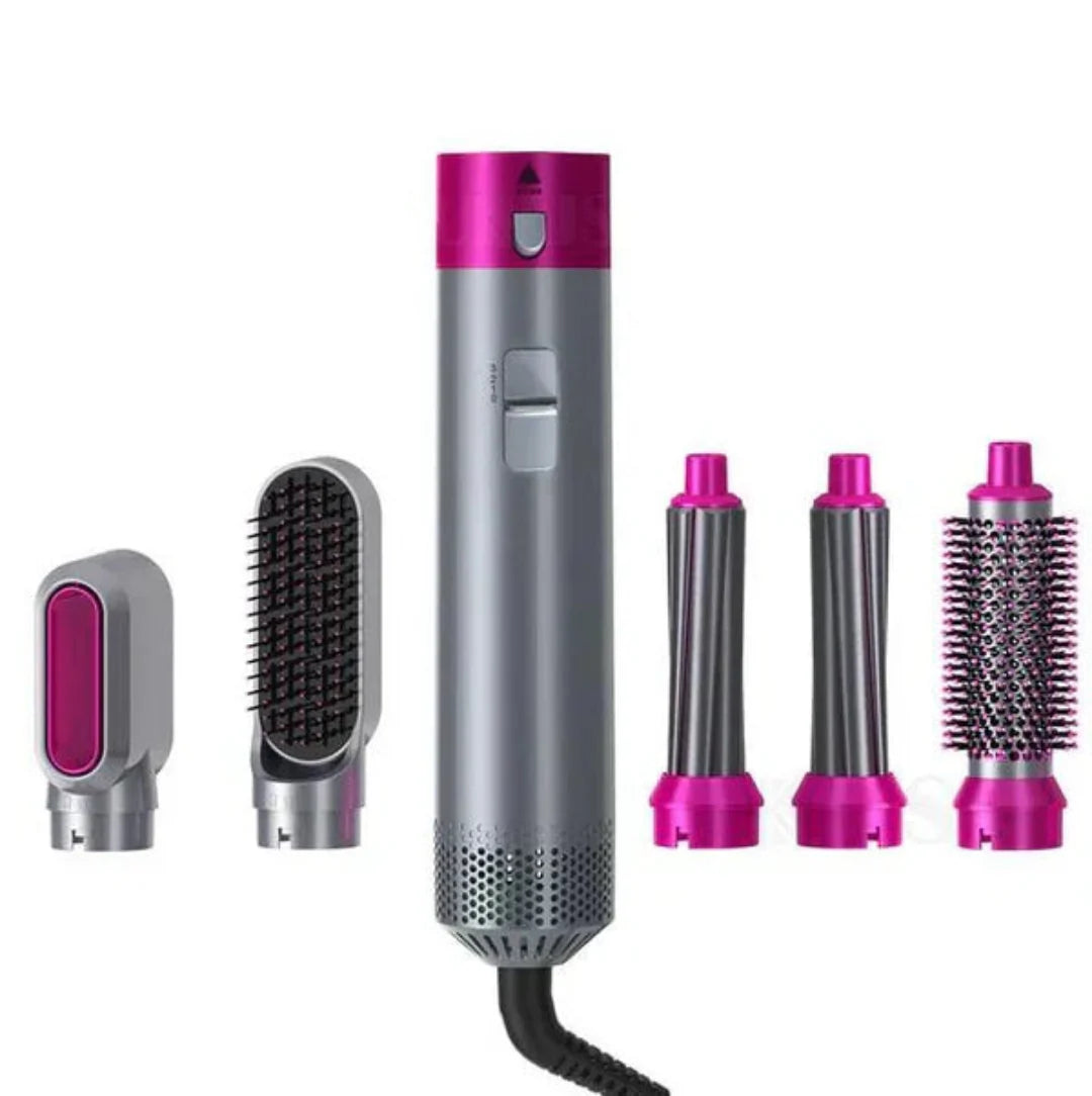 5-in-1 Hair Styling Tool with Interchangeable Heads