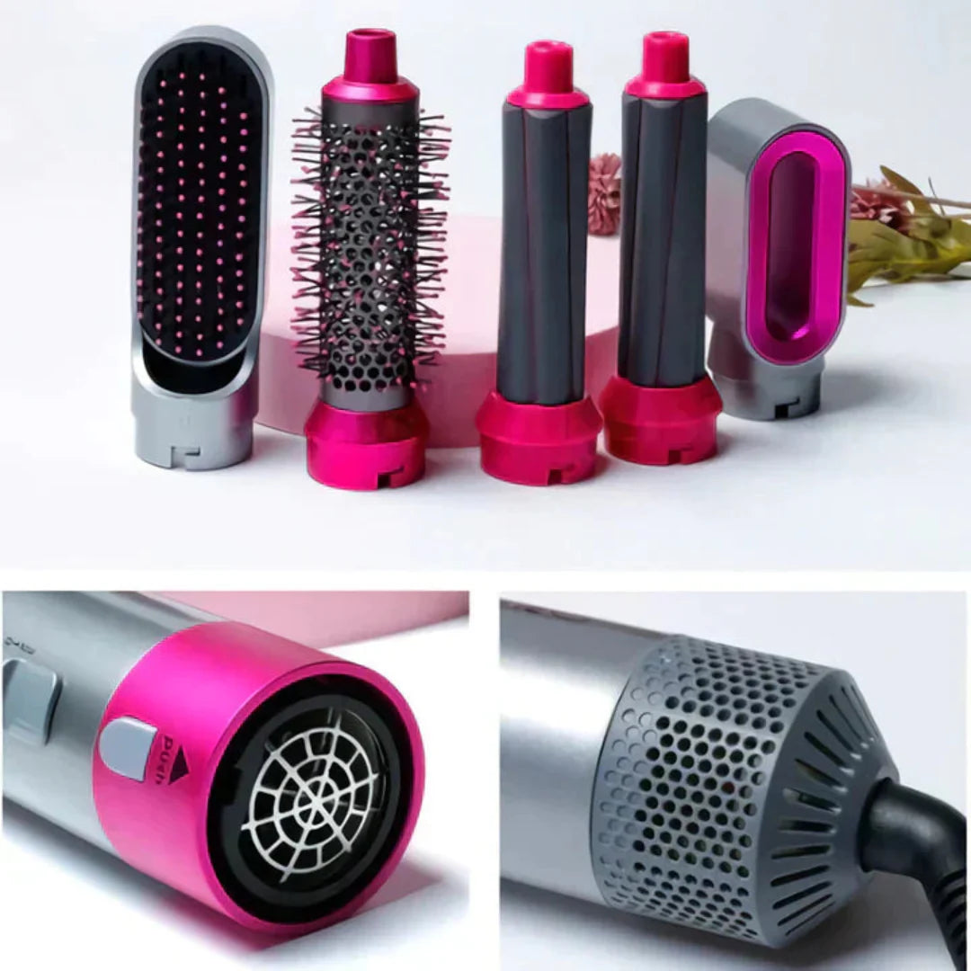 5-in-1 Hair Styling Tool with Interchangeable Heads
