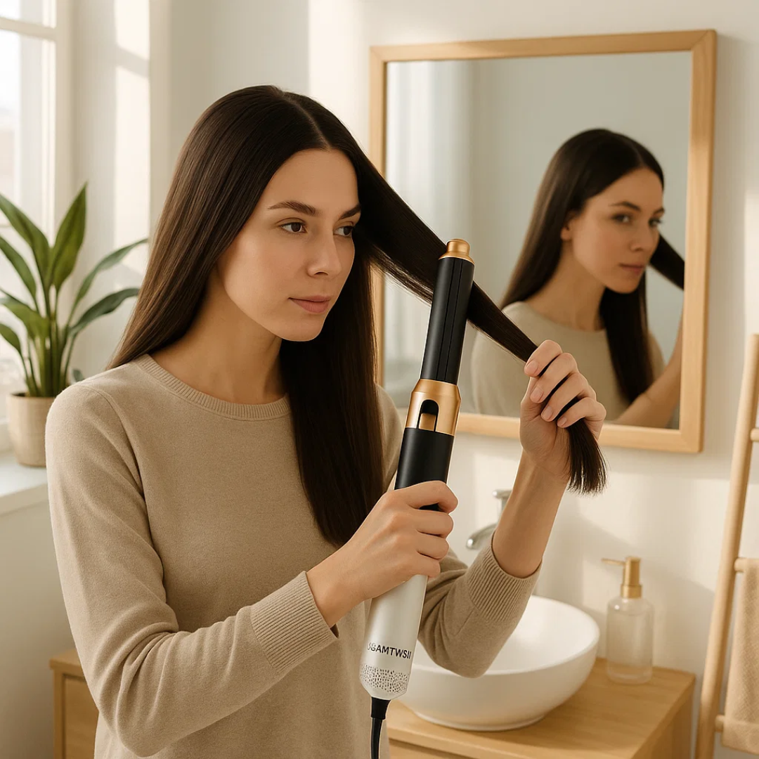 5-in-1 Hair Styling Tool with Interchangeable Heads