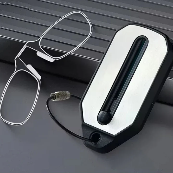 Foldable Ultralight Reading Glasses with Keychain Case