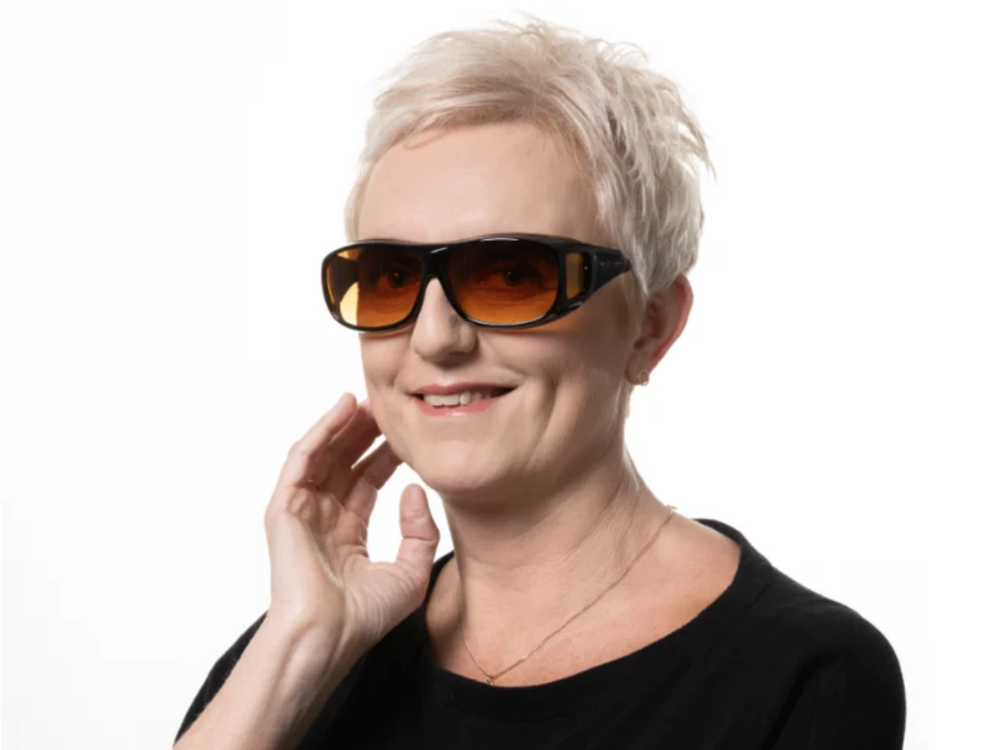 Night Driving Glasses with Orange Tints for Glare Reduction